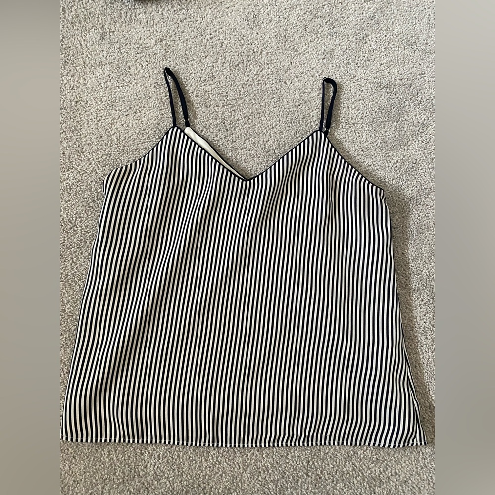 Banana Republic Striped Lined Tank